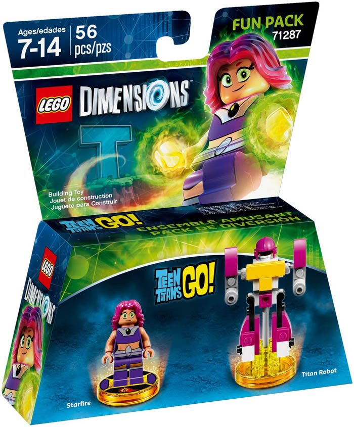 Boxart van Teen Titans Go Fun Pack (Dimensions) (71287) (Dimensions), Dimensions