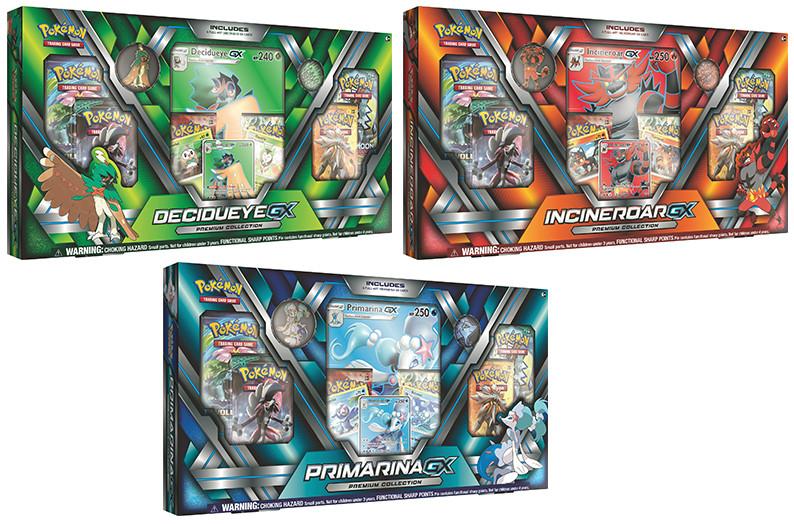 Pokemon Premium Collection Box: Decidueye-GX of Primarina-GX of Inceneroar-GX (Pokemon), The Pokemon Company