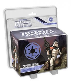 Star Wars Imperial Assault Uitbreiding: Vilian Pack Captain Terro (Bordspellen), Fantasy Flight Games