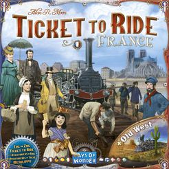 Ticket To Ride: France / Old West (Bordspellen), Days Of Wonders
