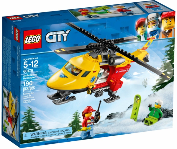 Boxart van Ambulancehelikopter (City) (60179) (City), City