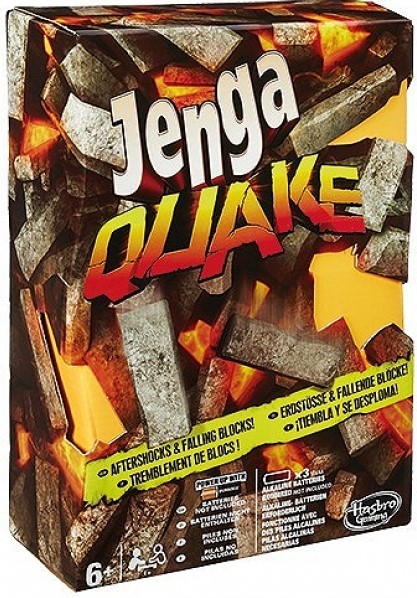 Jenga Quake (Bordspellen), Hasbro