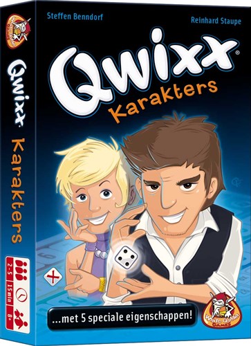 Qwixx Uitbreiding: Karakters (Bordspellen), White Goblin Games