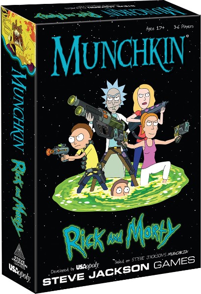 Munchkin Rick and Morty (Bordspellen), Steve Jackson Games