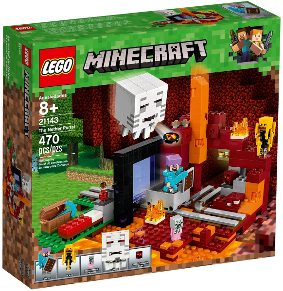 Boxart van Het Onderwereldportaal (Minecraft) (21143) (Minecraft), Minecraft