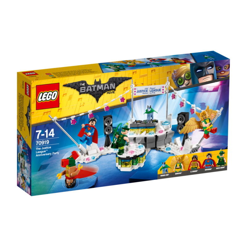 Boxart van Het Justice League Jubileumfeest (The LEGO Batman Movie) (70919) (TheLEGOBatmanMovie), The LEGO Batman Movie