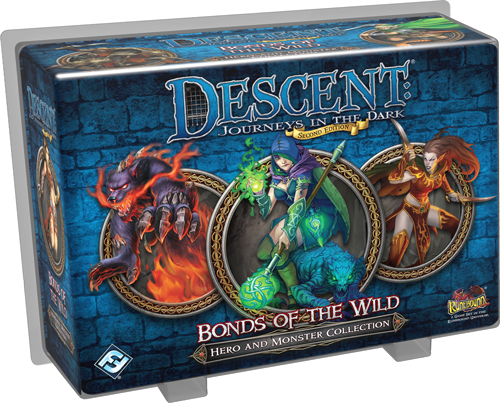 Descent 2nd Edition Hero & Monster Collection: Bonds of the Wild (Bordspellen), Fantasy Flight Games