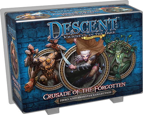 Descent 2nd Edition Hero & Monster Collection: Crusade of the Forgotten (Bordspellen), Fantasy Flight Games