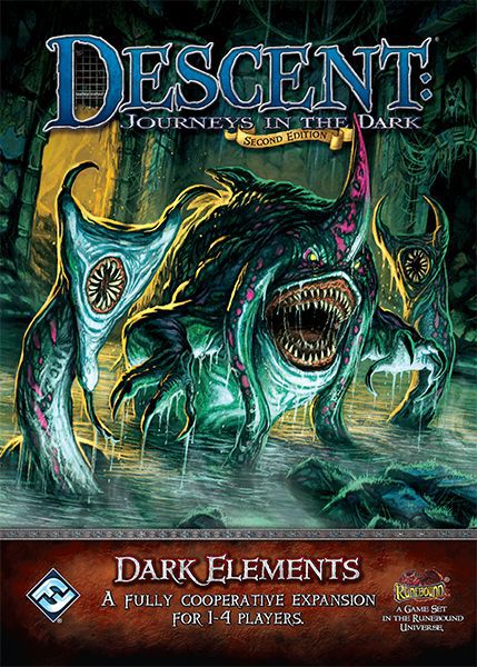 Descent 2nd Edition Co-Op Expansions: Dark Elements (Bordspellen), Fantasy Flight Games