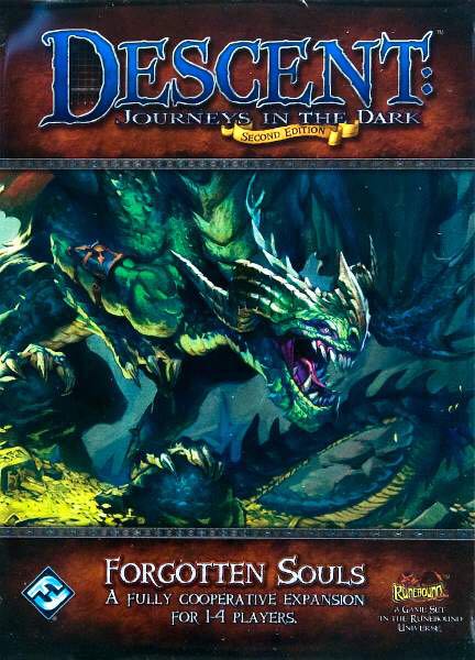 Descent 2nd Edition Co-Op Expansions:  Forgotten Souls (Bordspellen), Fantasy Flight Games