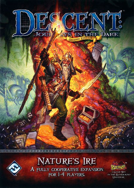 Descent 2nd Edition Co-Op Expansions: Nature's Ire (Bordspellen), Fantasy Flight Games