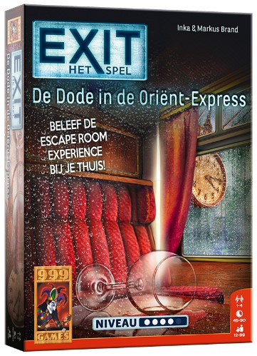 Exit: De Dode In De Orient Express (Bordspellen), 999 Games