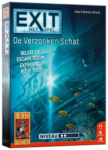 Exit: De Verzonken Schat (Bordspellen), 999 Games
