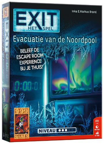 Exit: Evacuatie Van De Noordpool (Bordspellen), 999 Games