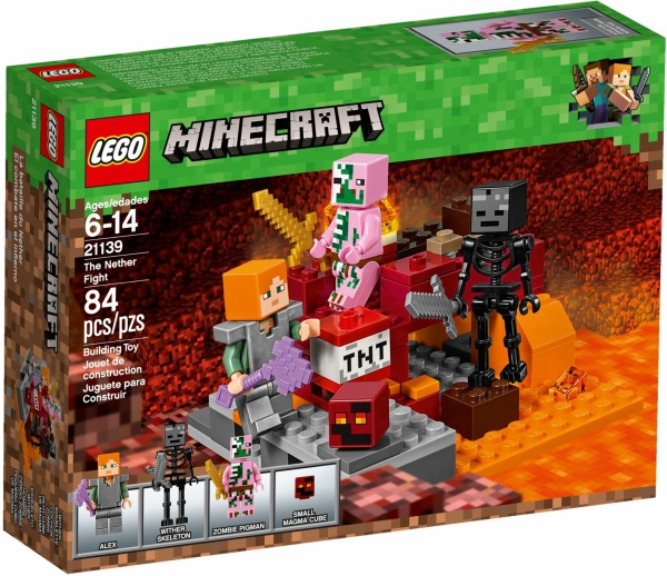 Boxart van Het Onderwereldgevecht (Minecraft) (21139) (Minecraft), Minecraft