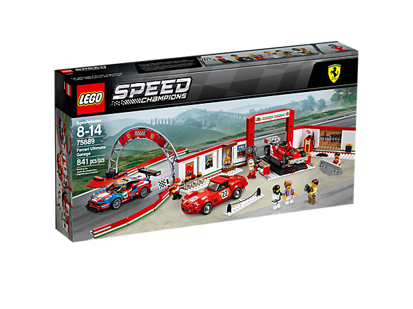 Boxart van Ultieme Ferrari Garage (Speed Champions) (75889) (Speed), Speed Champions