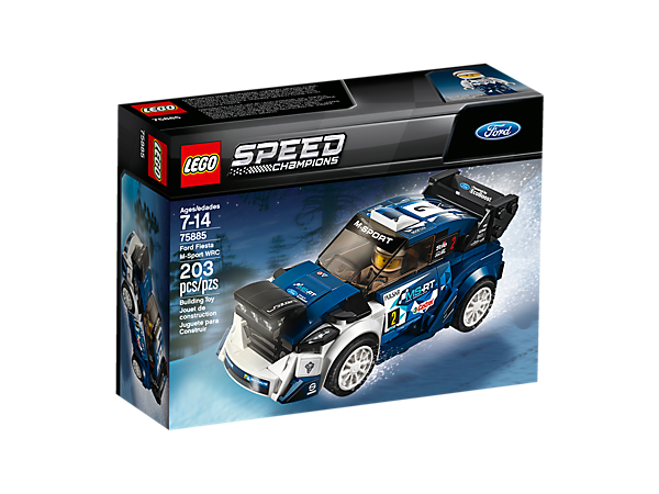 Boxart van Ford Fiesta M-Sport WRC (Speed Champions) (75885) (Speed), Speed Champions
