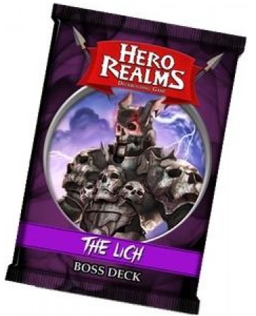 Hero Realms Uitbreiding: Lich Boss Deck (Bordspellen), White Wizard Games