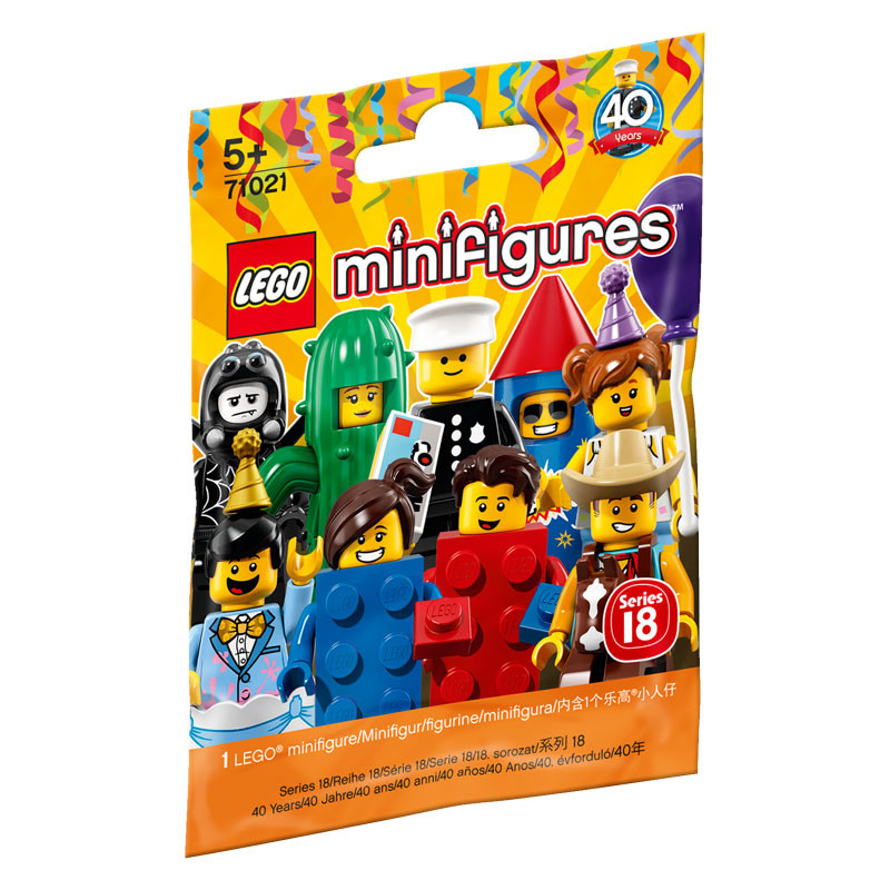 Boxart van Minifigures Serie 18 Feestje (Minifigures) (71021) (Minifigures), Minifigures