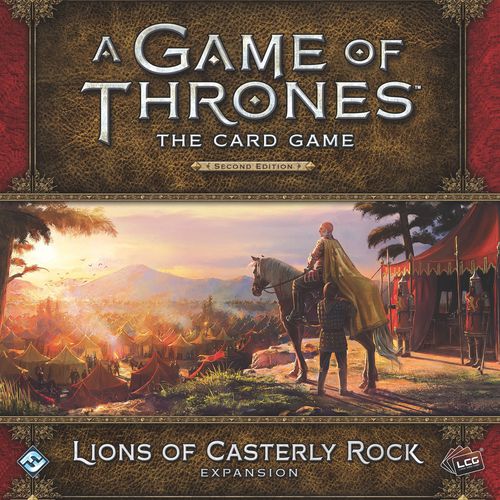 A Game Of Thrones TCG 2nd Edition Uitbreiding: Lions Of Casterly Rock (Bordspellen), Fantasy Flight Games