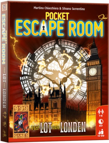 Pocket Escape Room: Het Lot Van Londen (Bordspellen), 999 Games