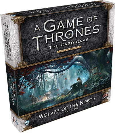 A Game Of Thrones TCG 2nd Edition Uitbreiding: Wolves Of The North (Bordspellen), Fantasy Flight Games