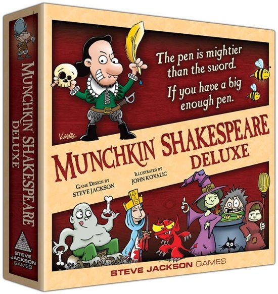 Munchkin - Shakespeare Deluxe (Bordspellen), Steve Jackson Games