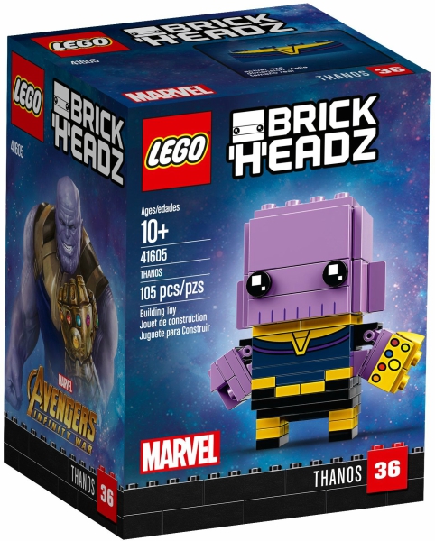 Boxart van Thanos (BrickHeadz) (41605) (Brickheadz), BrickHeadz