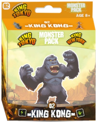 King Of Tokyo/New York Uitbreiding: Monster Pack King Kong (Bordspellen), Iello