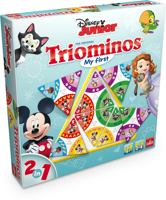 My First Triominos - Disney Edition (Bordspellen), Goliath