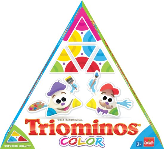 Triominos Junior: Kleuren (Bordspellen), Goliath
