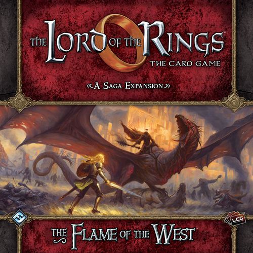 Lord Of The Rings TCG Uitbreiding: The Flame Of The West (Bordspellen), Fantasy Flight Games