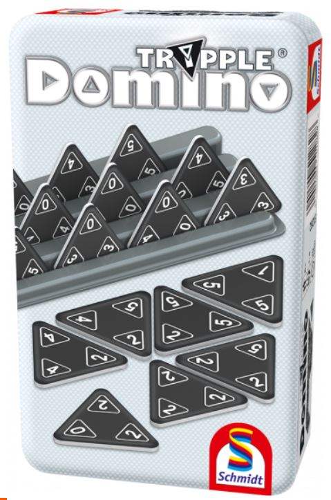 Tripple Domino - Tin (Bordspellen), 999 Games
