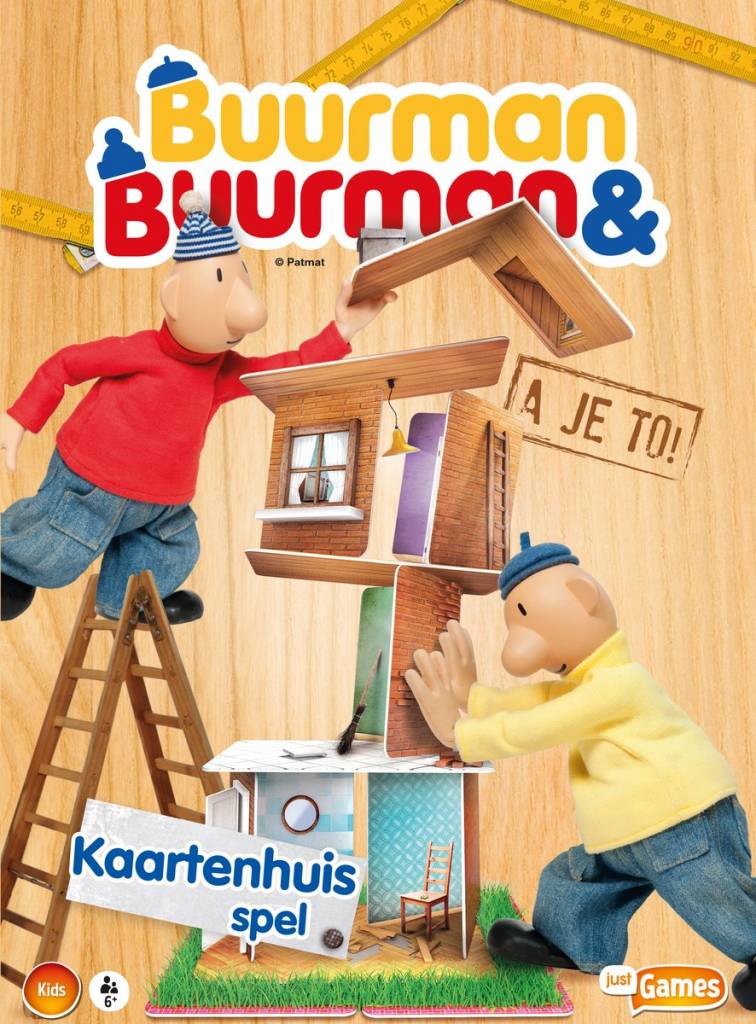 Buurman & Buurman: Kaartenhuisspel (Bordspellen), Just Games