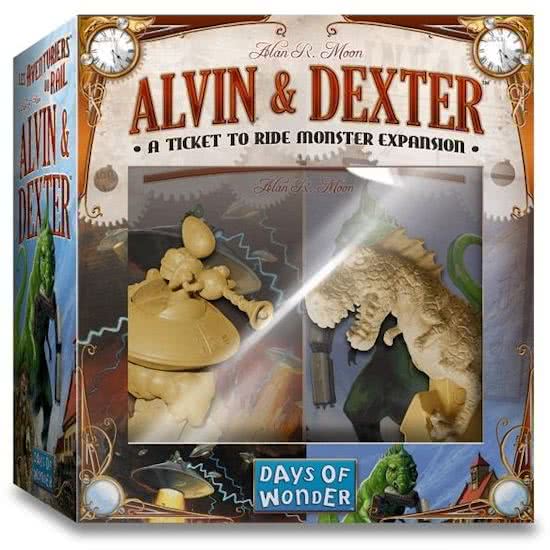 Ticket to Ride Uitbreiding: Alvin & Dexter (Bordspellen), Days of Wonder
