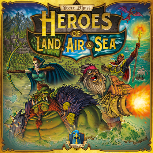 Heroes Of Land, Air & Sea (Bordspellen), Gamelyn Games