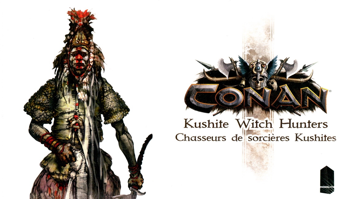 Conan Uitbreiding: Kushite Witch Hunters (Bordspellen), Monolith Productions