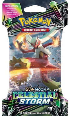 Pokemon Sun & Moon Celestial Storm Booster Pack Sleeved (Pokemon), The Pokemon Company