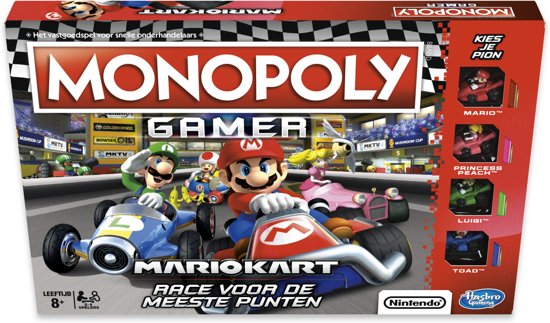 Monopoly Gamer: Mario Kart (Bordspellen), Hasbro