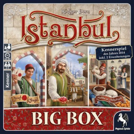 Istanbul Big Box (ENG) (Bordspellen), Pegasus Spiele