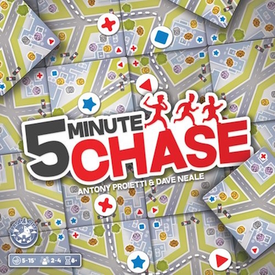 5 Minute Chase (Bordspellen), Board & Dice