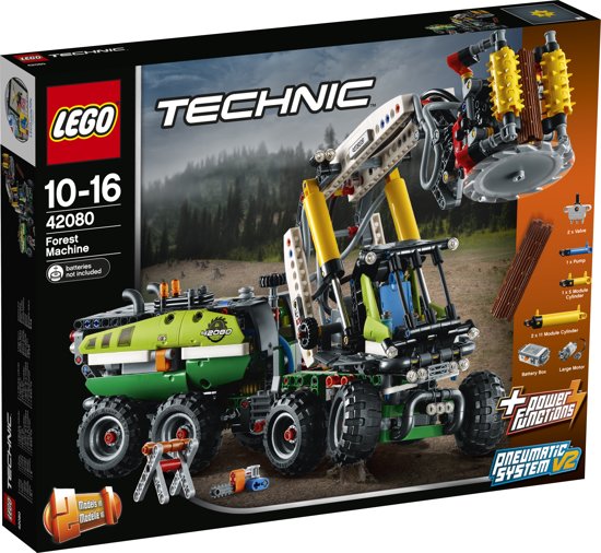 Boxart van Bosbouwmachine (Technic) (42080) (Technic), Technic