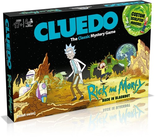 Cluedo: Rick And Morty (Bordspellen), Winning Moves