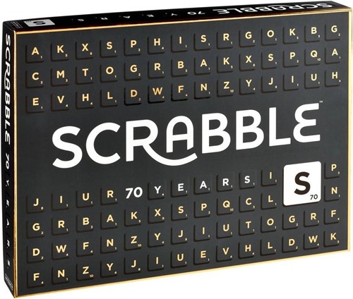 Scrabble 70th Anniversary (Bordspellen), Mattel