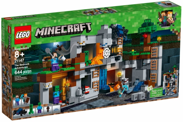 Boxart van De Bedrock Avonturen (Minecraft) (21147) (Minecraft), Minecraft