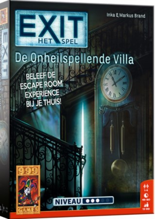 Exit: De Onheilspellende Villa (Bordspellen), 999 Games
