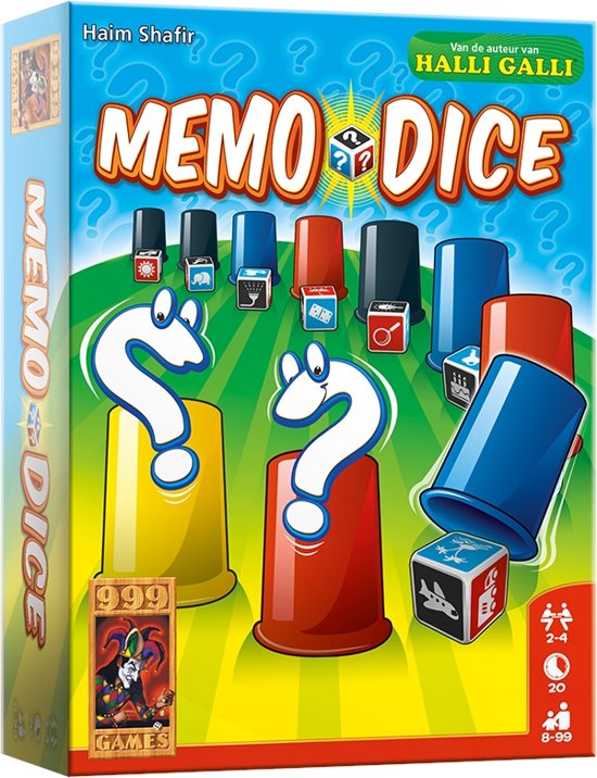 Memo Dice (Bordspellen), 999 Games