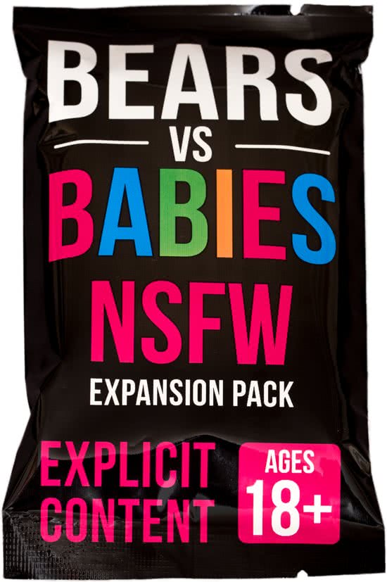 Bears vs Babies Uitbreiding: NSFW booster (Bordspellen), Asmodee