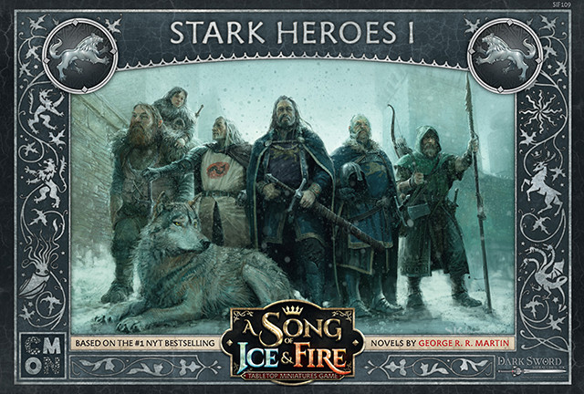 A Song Of Ice & Fire Uitbreiding: Stark Heroes I (Bordspellen), Cool Mini Or Not