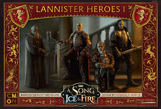 A Song Of Ice & Fire Uitbreiding: Lannister Heroes I (Bordspellen), Cool Mini Or Not